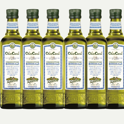 Olio Extra Vergine di Oliva Monocultivar Biancolilla 1L / 12 Bottiglie